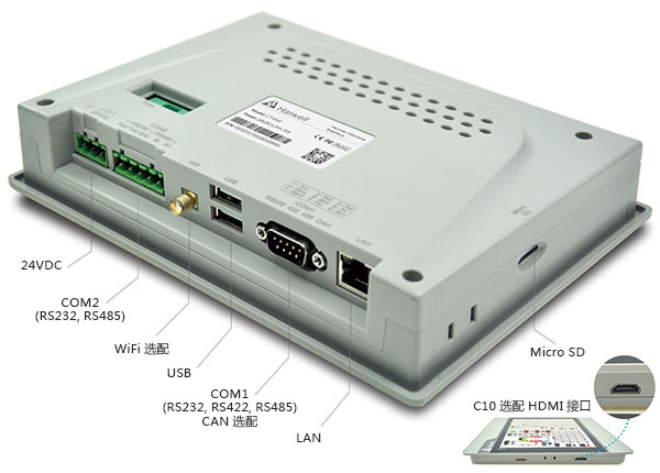 Haiwell����HMI�˙C(j��)����